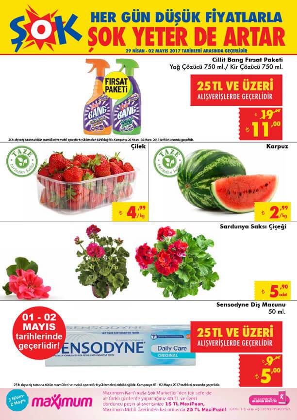 ŞOK 29 Nisan 2017 Hafta Sonu Katalogu