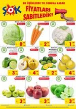 ŞOK Market Sebze ve Meyve Fiyatları - 2018