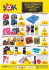 ŞOK Okul Eşyaları 14 Eylül 2016 Katalogu - Okul Çantaları