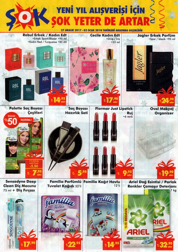 ŞOK 27 Aralık 2017 Aktüel Katalogu - Jagler Erkek Parfüm