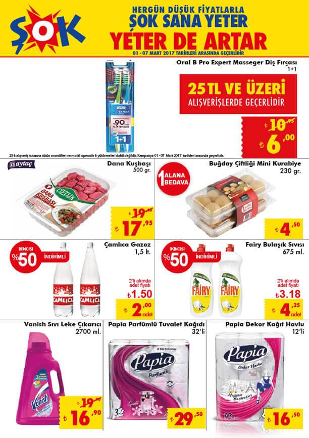 ŞOK Aktüel 1 Mart 2017 Katalogu - Oral-B Pro Expert Masseger