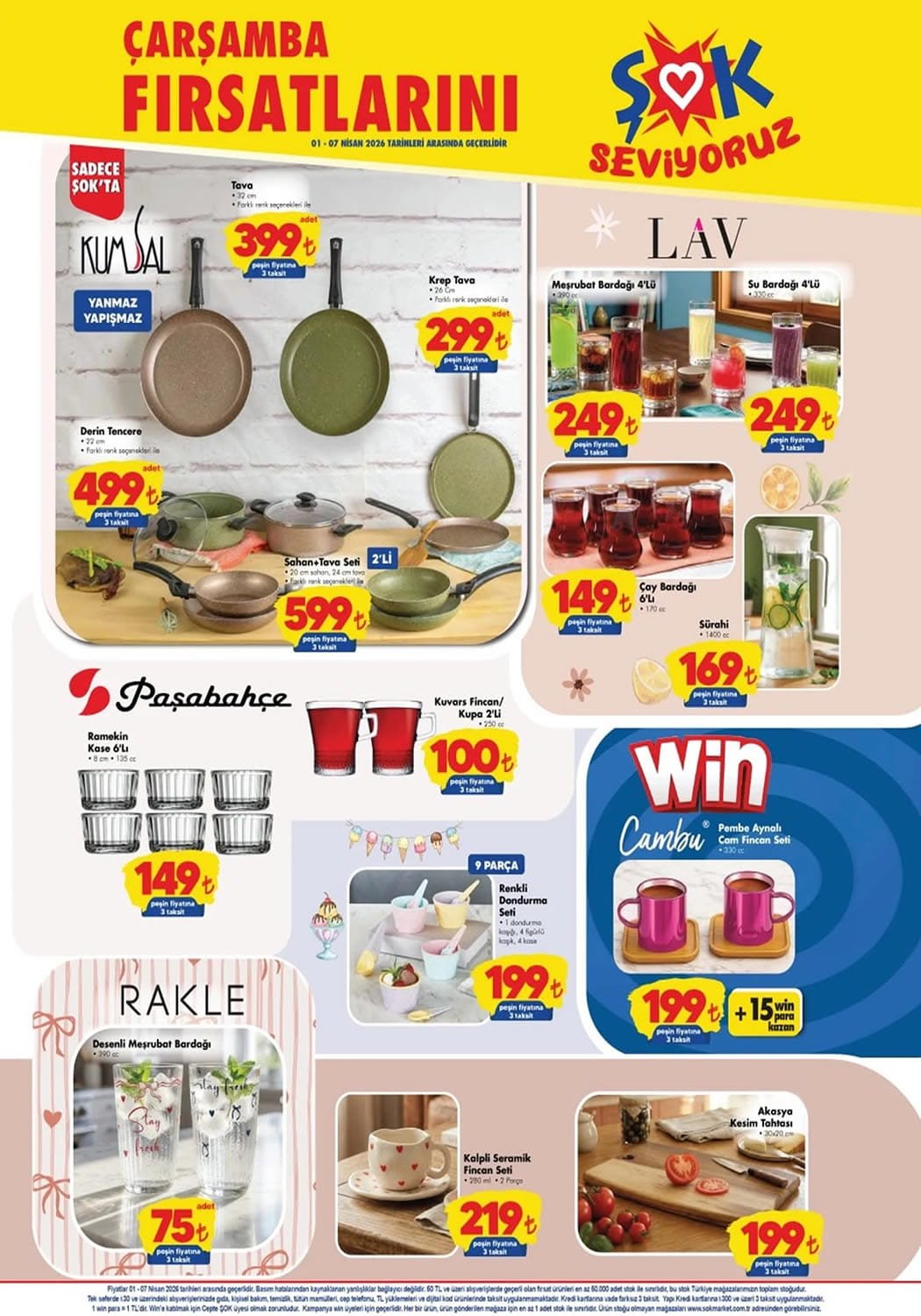 ŞOK Aktüel 1 Nisan 2026 Kataloğu - 2