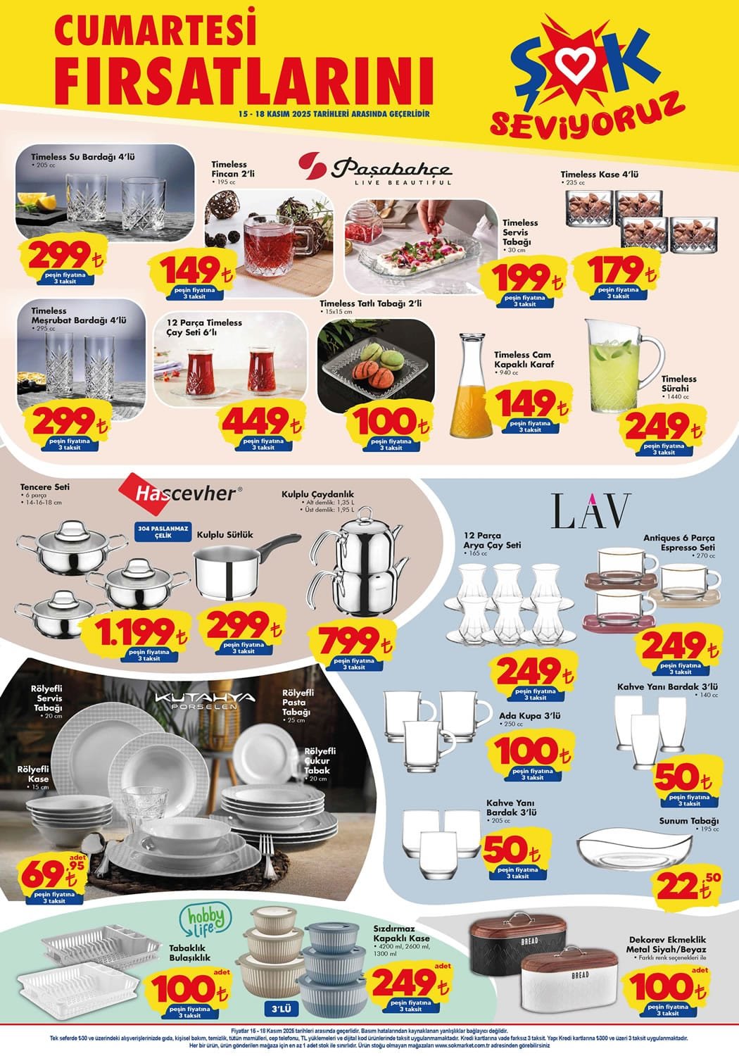 ŞOK Aktüel 15 Kasım 2025 Kataloğu - 1