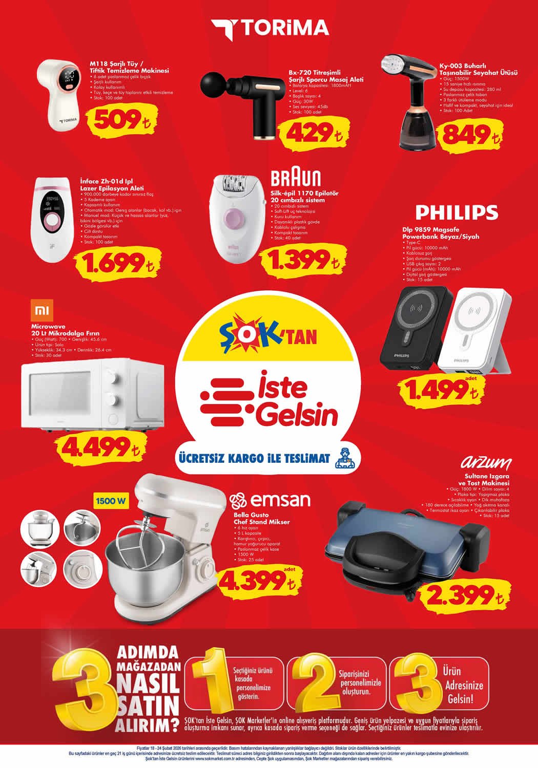 ŞOK Aktüel 18 Şubat 2026 Kataloğu - 8