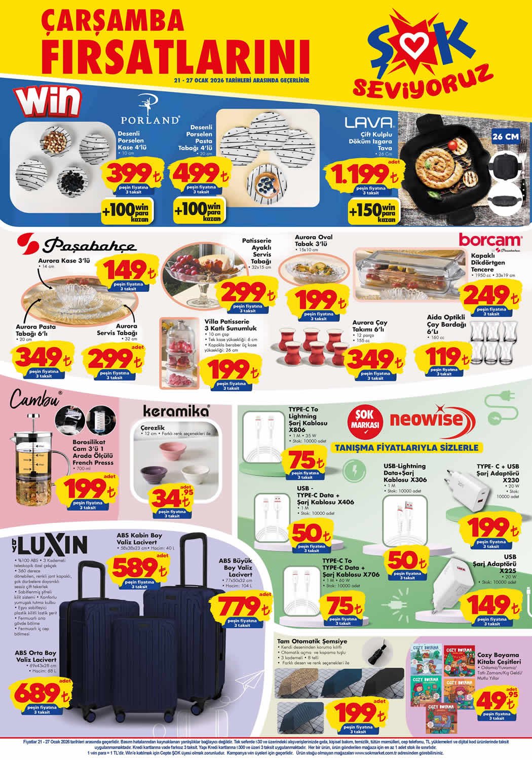 ŞOK Aktüel 21 Ocak 2026 Kataloğu - 2