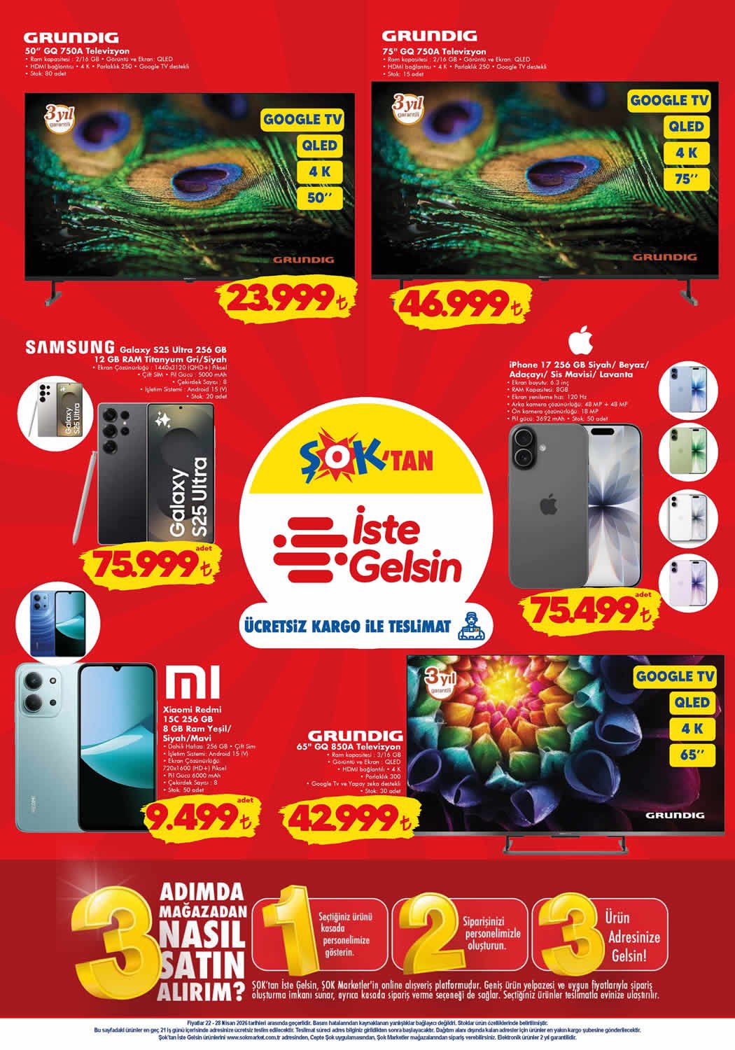 ŞOK Aktüel 22 Nisan 2026 Kataloğu - 8