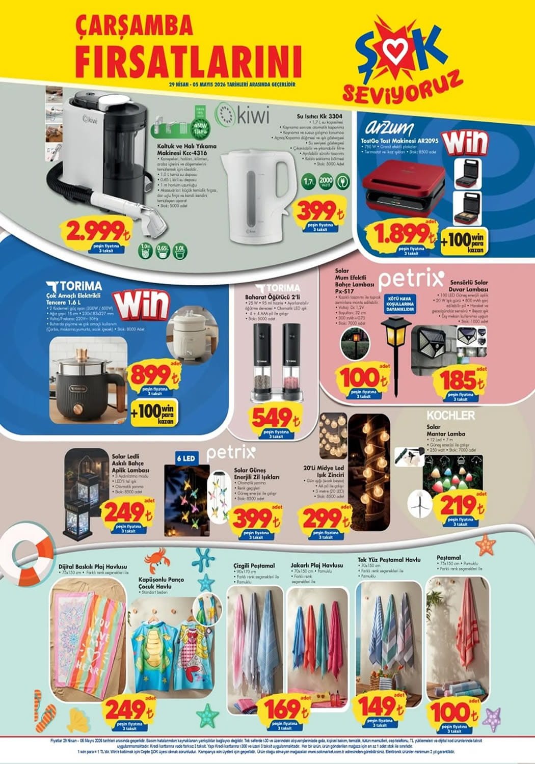 ŞOK Aktüel 29 Nisan 2026 Kataloğu - 2