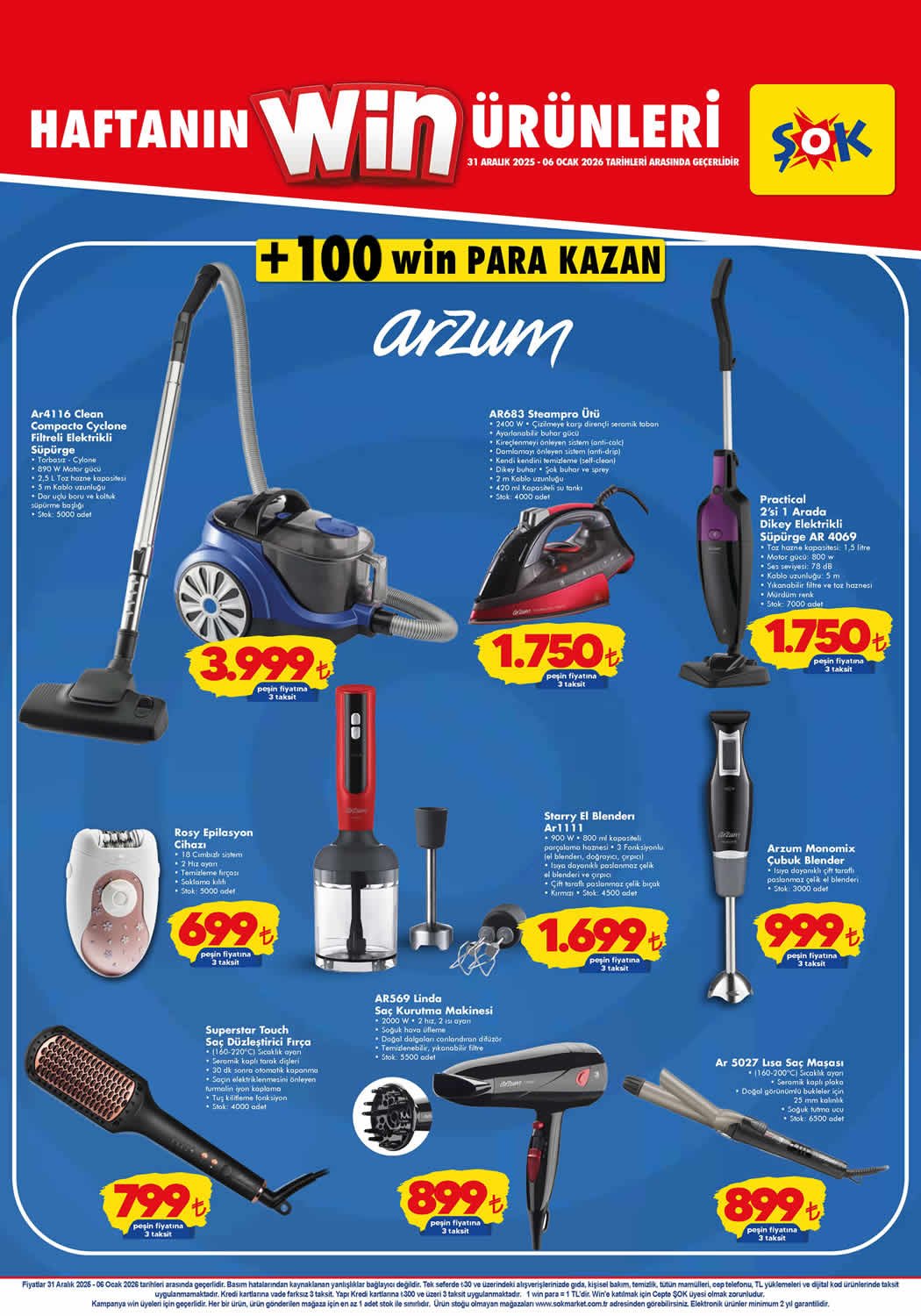 ŞOK Aktüel 31 Aralık 2025 Kataloğu - 8