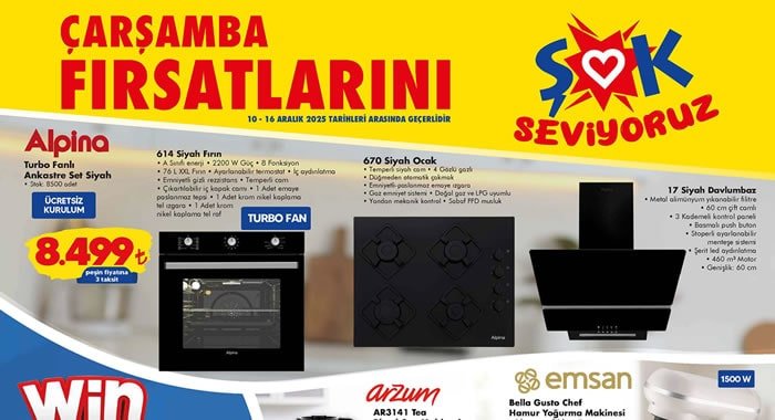 ŞOK 10 Aralık 2025 Aktüel Ürünler Kataloğu