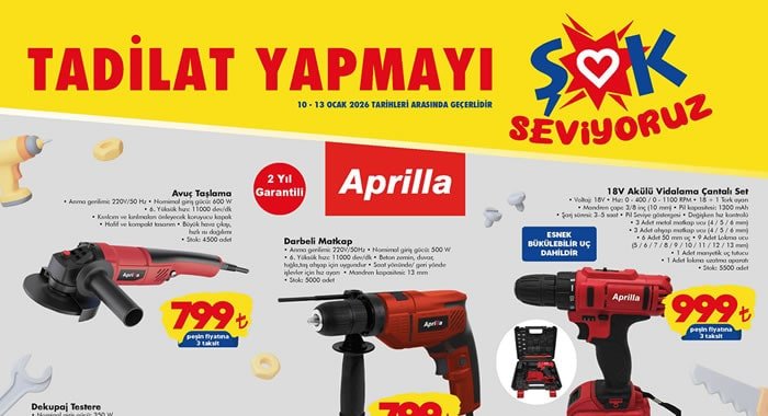 ŞOK 10 Ocak 2026 Aktüel Ürünler Kataloğu