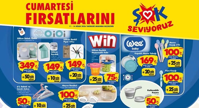ŞOK 11 Nisan 2026 Aktüel Ürünler Kataloğu