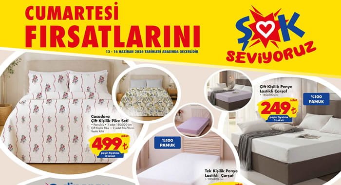 ŞOK 13 Haziran 2026 Aktüel Ürünler Kataloğu