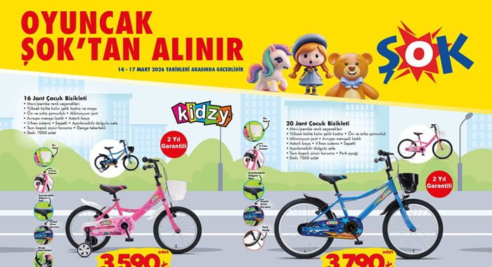 ŞOK 14 Mart 2026 Aktüel Ürünler Kataloğu