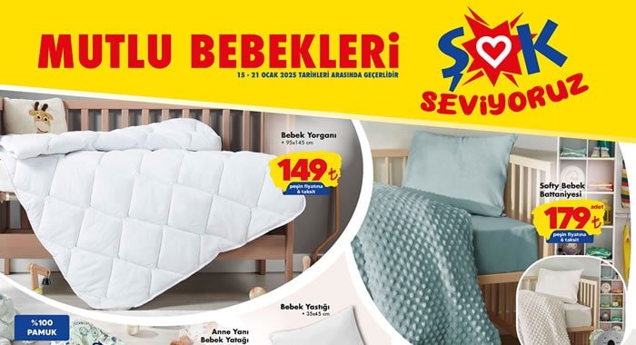 ŞOK 15 Ocak 2025 Aktüel Ürünler Kataloğu