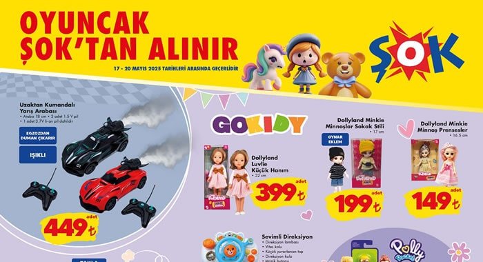 ŞOK 17 Mayıs 2025 Aktüel Ürünler Kataloğu