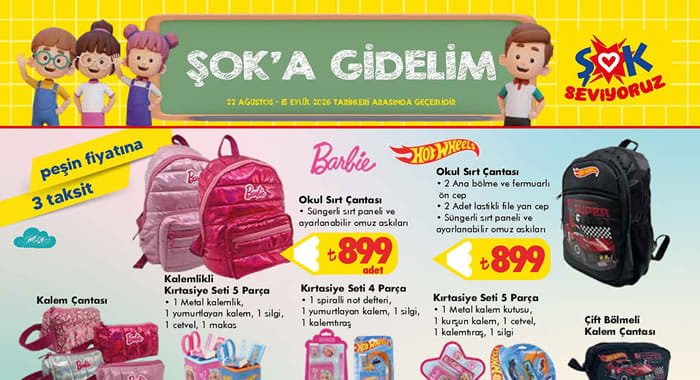 ŞOK 19 Ağustos 2026 Aktüel Ürünler Kataloğu