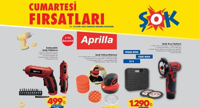 ŞOK 19 Eylül 2026 Aktüel Ürünler Kataloğu