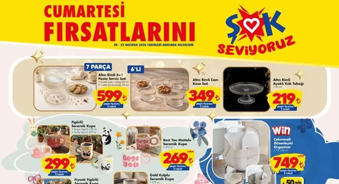 ŞOK 20 Haziran 2026 Aktüel Ürünler Kataloğu