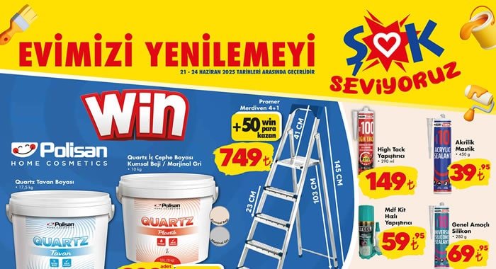 ŞOK 21 Haziran 2025 Aktüel Ürünler Kataloğu