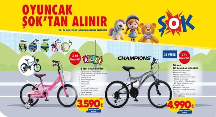 ŞOK 23 Mayıs 2026 Aktüel Ürünler Kataloğu