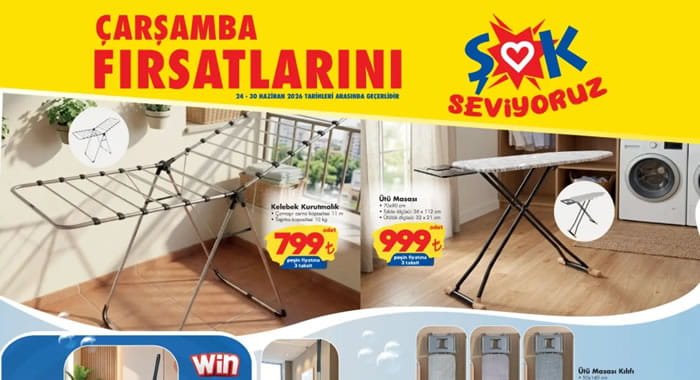 ŞOK 24 Haziran 2026 Aktüel Ürünler Kataloğu