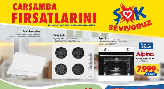 ŞOK 25 Şubat 2026 Aktüel Ürünler Kataloğu