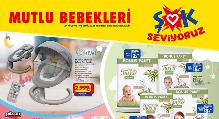 ŞOK 27 Ağustos 2025 Aktüel Ürünler Kataloğu