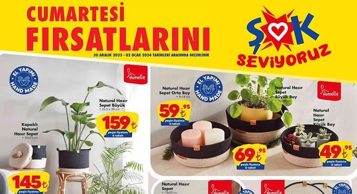 ŞOK 30 Aralık 2023 Aktüel Ürünler Kataloğu