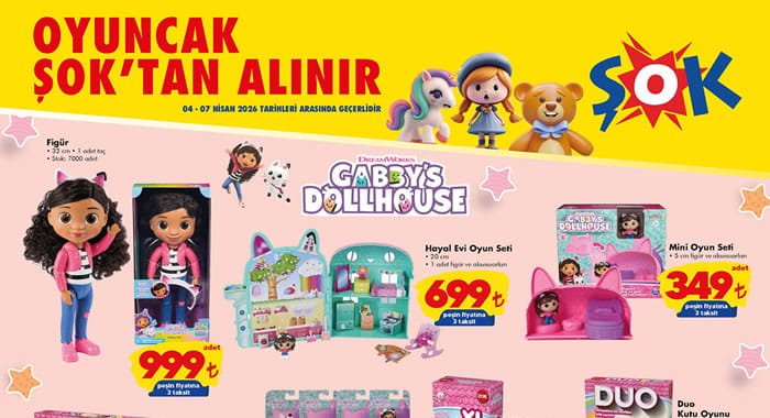 ŞOK 4 Nisan 2026 Aktüel Ürünler Kataloğu