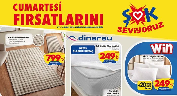 ŞOK 7 Şubat 2026 Aktüel Ürünler Kataloğu