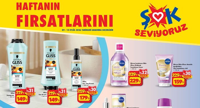 ŞOK 9 Eylül 2026 Aktüel Ürünler Kataloğu