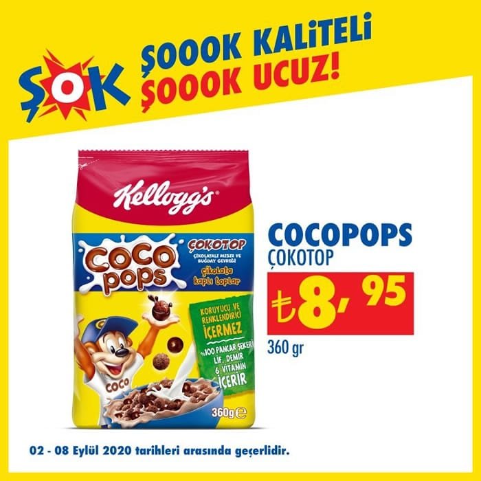 Cocopops Çokotop ( ŞOK 2 Eylül 2020 )