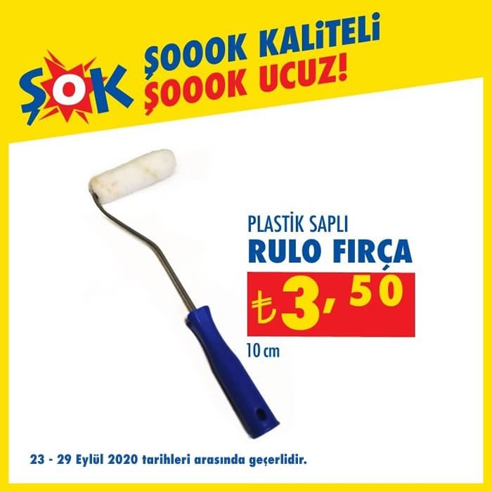 Rulo Fırça 10 cm ( ŞOK 23 Eylül 2020 )